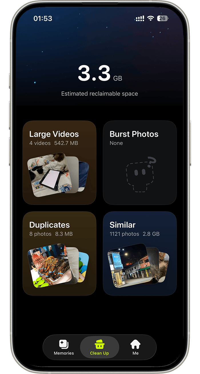 Mivo cleanup toolkit App Store screenshot