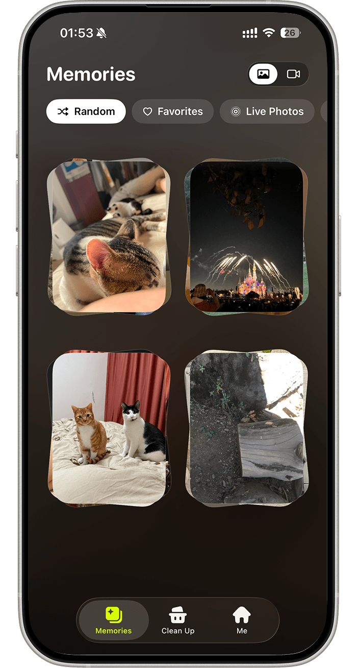 Mivo Memories App Store screenshot